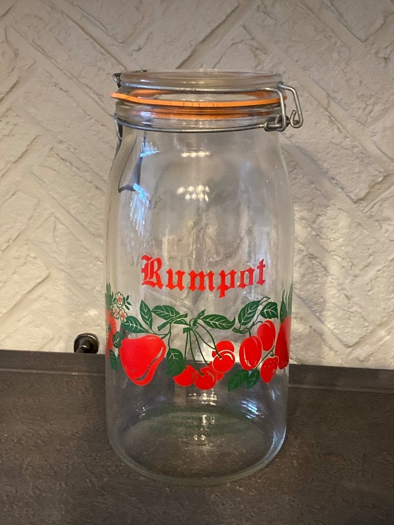 Vintage Rumpot Weckpot met Beugelsluiting, Overige merken, Overige typen, Vintage, Ophalen of Verzenden