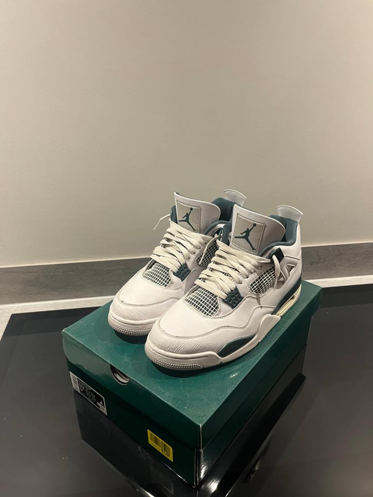 Jordan 4 Oxidized Green - Maat 47, Kleding | Heren, Schoenen, Ophalen of Verzenden, Zo goed als nieuw, Overige kleuren, Sneakers of Gympen