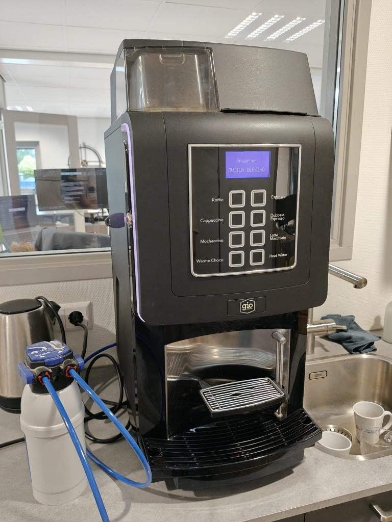 Gio Palermo Pro koffieautomaat, Ophalen, Gebruikt, 10 kopjes of meer, Koffiemachine