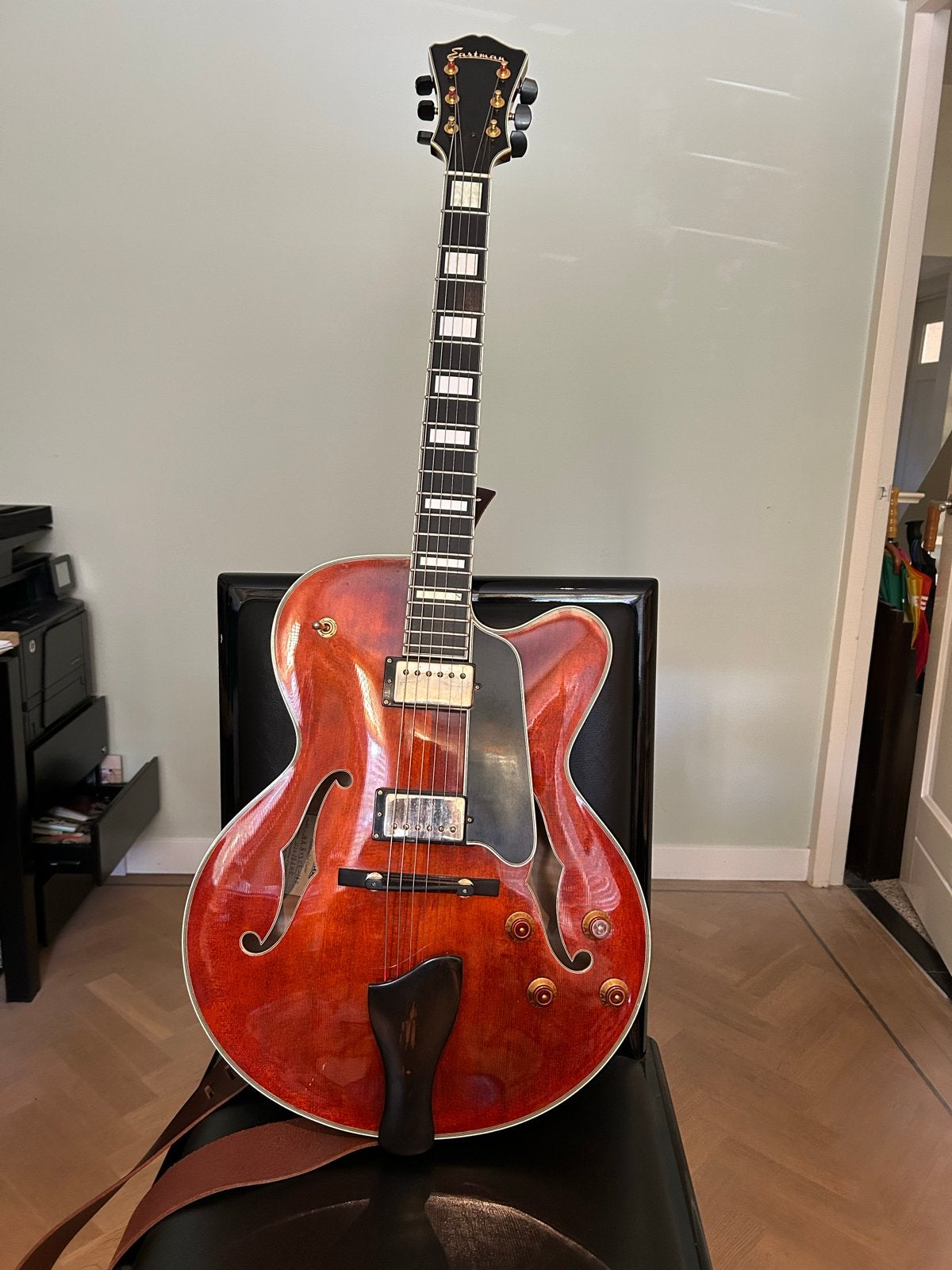 Eastman AR803CE-16D Hollow Body Jazzgitaar, Muziek en Instrumenten, Ophalen, Zo goed als nieuw, Hollow body, Overige merken