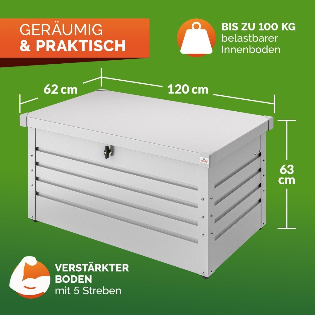 Opbergbox tuinkist tuinkussens metaal 385L GRATIS BEZORGD!, Verzenden, Nieuw, Nvt, Nvt