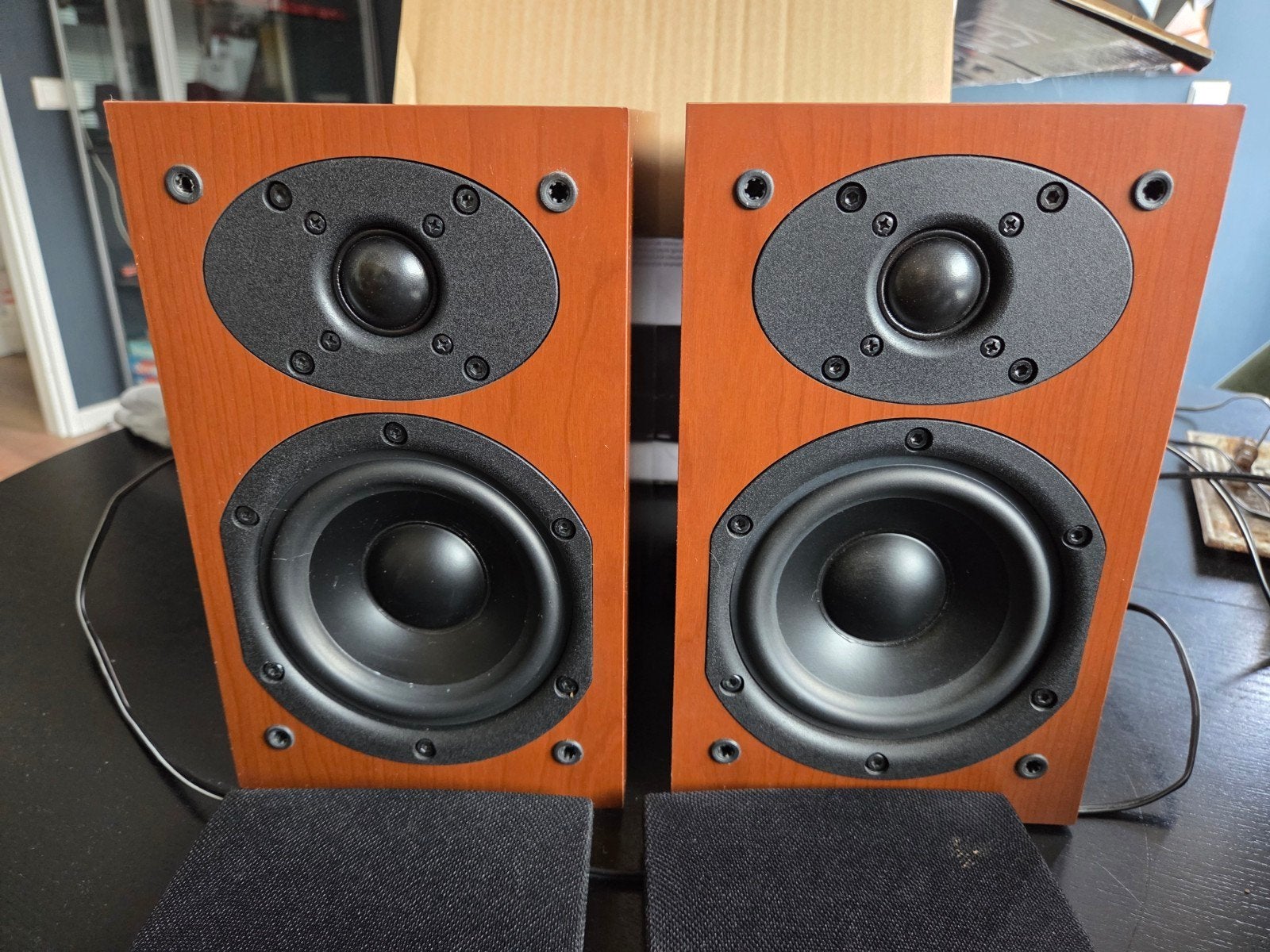 2 stuks Denon SC M40 luidsprekers, Audio, Tv en Foto, Luidsprekers, Zo goed als nieuw, 60 tot 120 watt, Boekenplank luidspreker