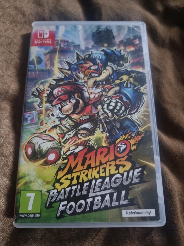 Mario Strikers Battle League Football - Nintendo Switch, Ophalen, Zo goed als nieuw, Eén computer, 3 spelers of meer