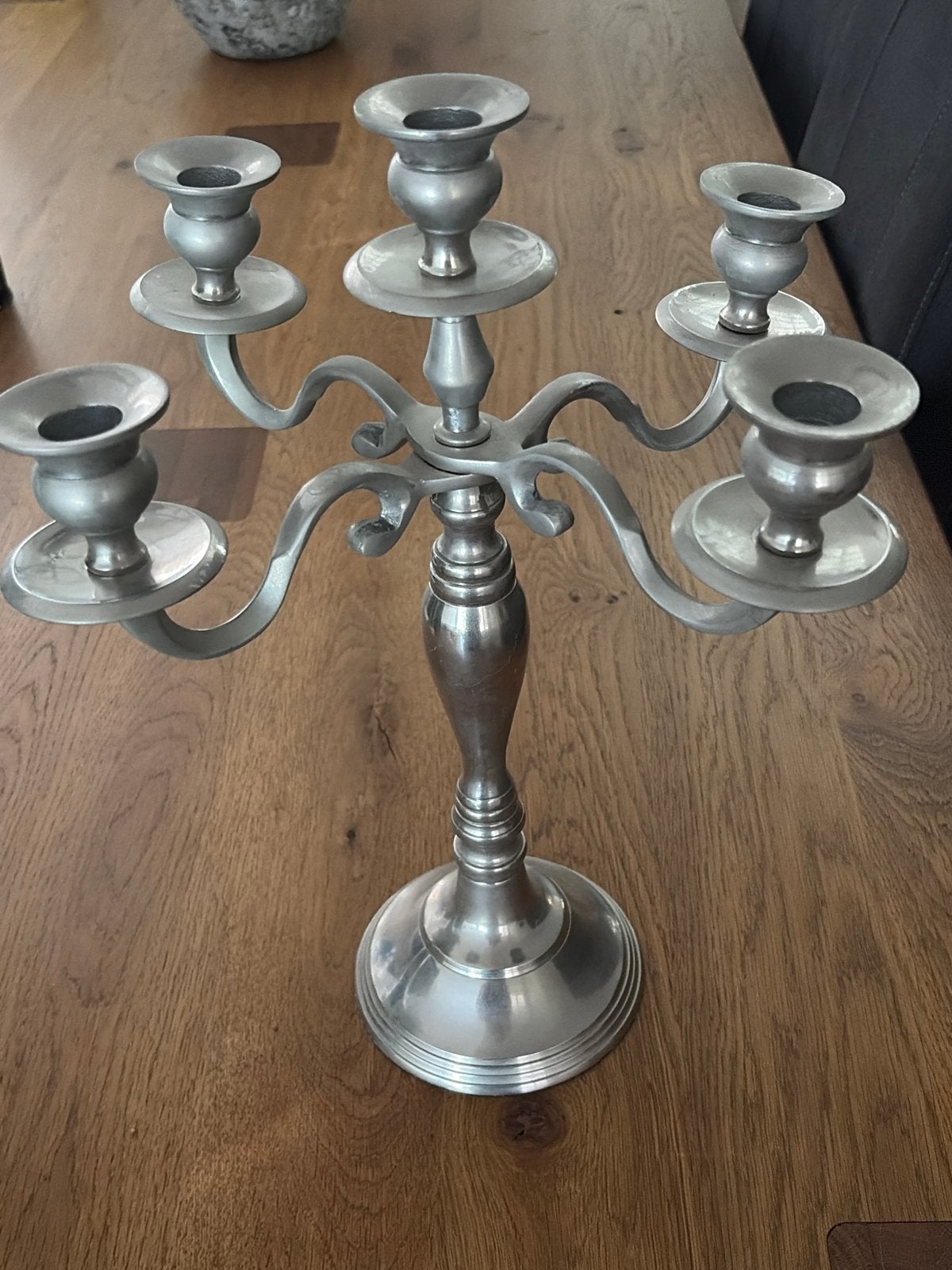 Vijfarmige Kandelaar, Antiek en Kunst, Ophalen of Verzenden, Overige materialen