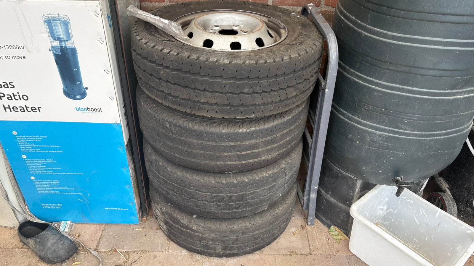 4x Peugeot Boxer velg, Ophalen, Zo goed als nieuw