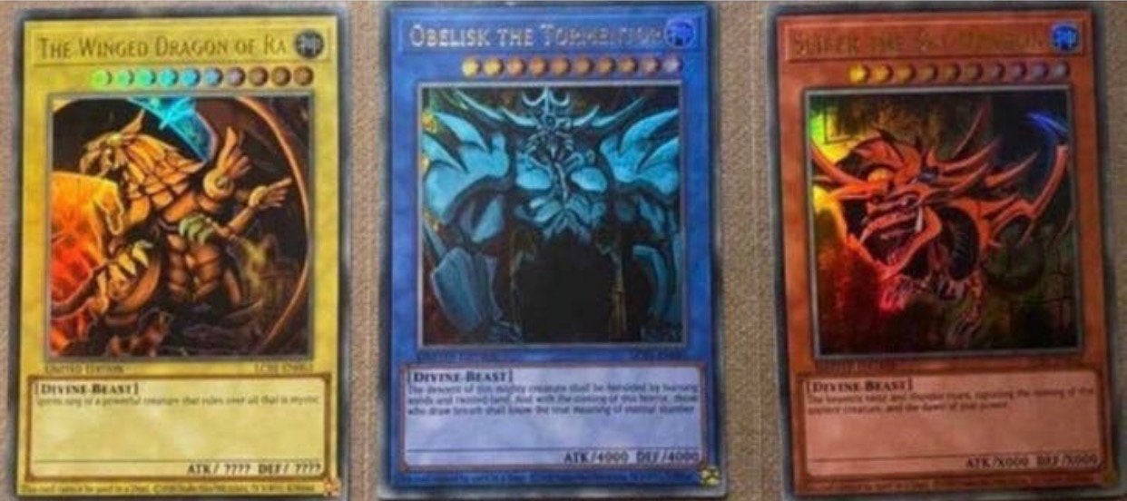 Yu-Gi-Oh! Egyptian God Card Set LC01 Legendary Collection !, Hobby en Vrije tijd, Verzamelkaartspellen | Yu-gi-Oh!, Ophalen of Verzenden