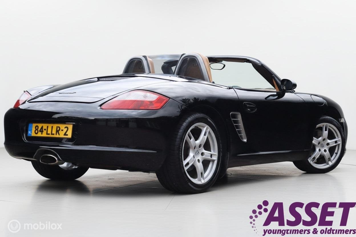 Porsche Boxster 2.7 240pk| 73dkm | handbak | stoelverwarming, Auto's, Porsche, Achterwielaandrijving, Gebruikt, Beige, Zwart