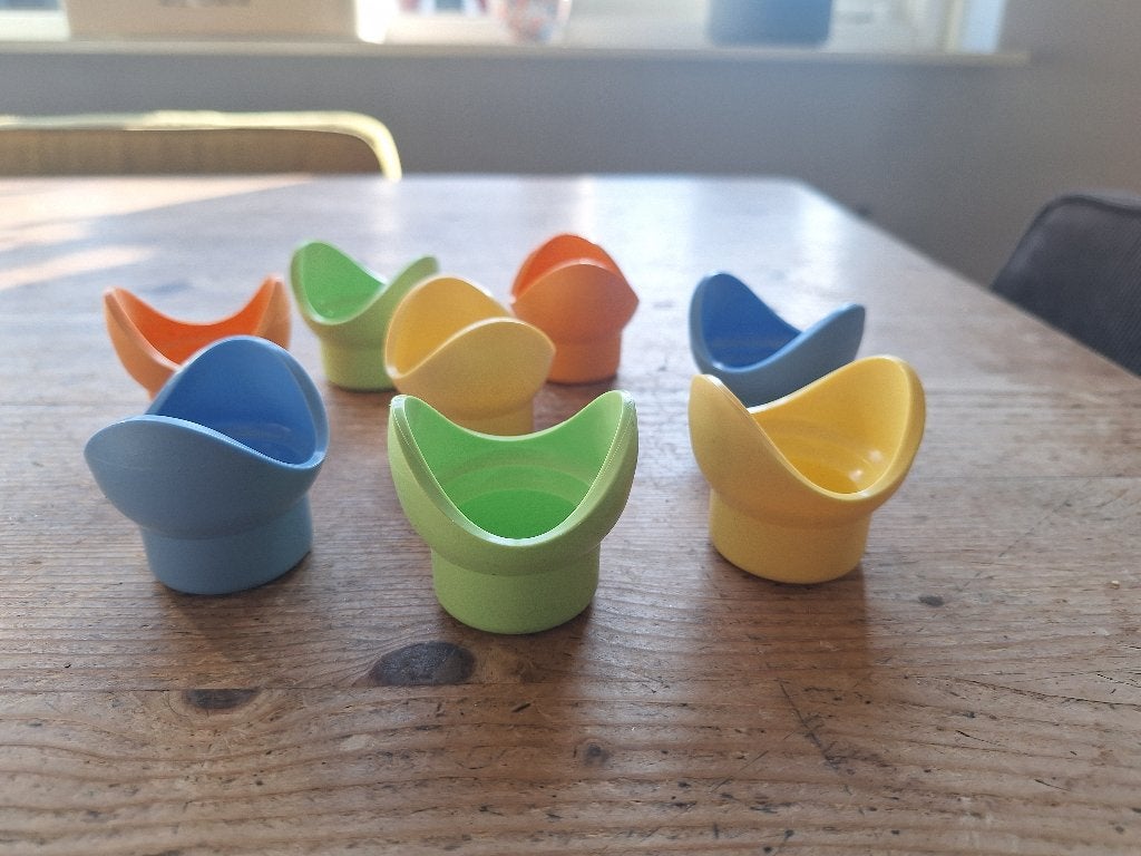 8 Tupperware eierdopjes, Ophalen of Verzenden, Zo goed als nieuw, Overige kleuren, Overige typen