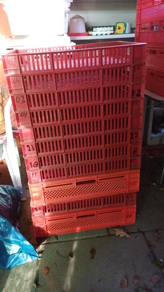 Laatste stapelbare kratten van 400x600 mm, Ophalen, Gebruikt, 40 tot 60 cm, 50 tot 75 cm