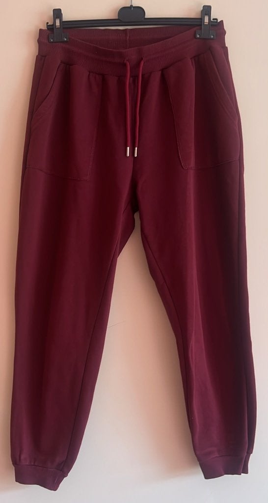 Defacto jogging broek donker rood maat xxl, Verzenden, Maat 46/48 (XL) of groter, Lang, Rood