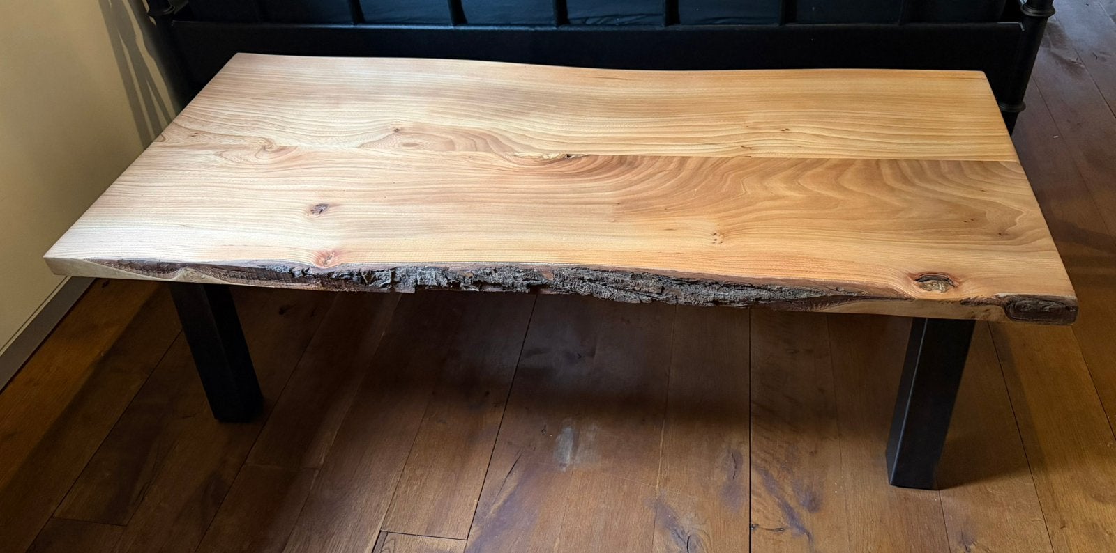 Echte boomstam salontafel, Ophalen, 50 tot 100 cm, Eikenhout, 50 tot 100 cm