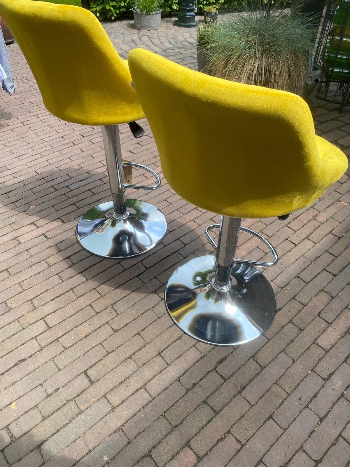 Stoel krukken, Kunststof, In hoogte verstelbaar, 60 tot 90 cm, Nieuw