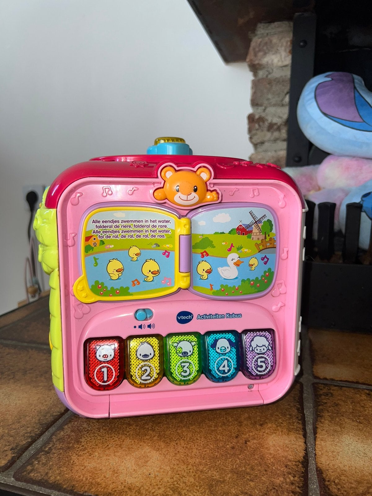 Kubus Vtech, Kinderen en Baby's, Ophalen of Verzenden, Zo goed als nieuw, 6 maanden tot 2 jaar