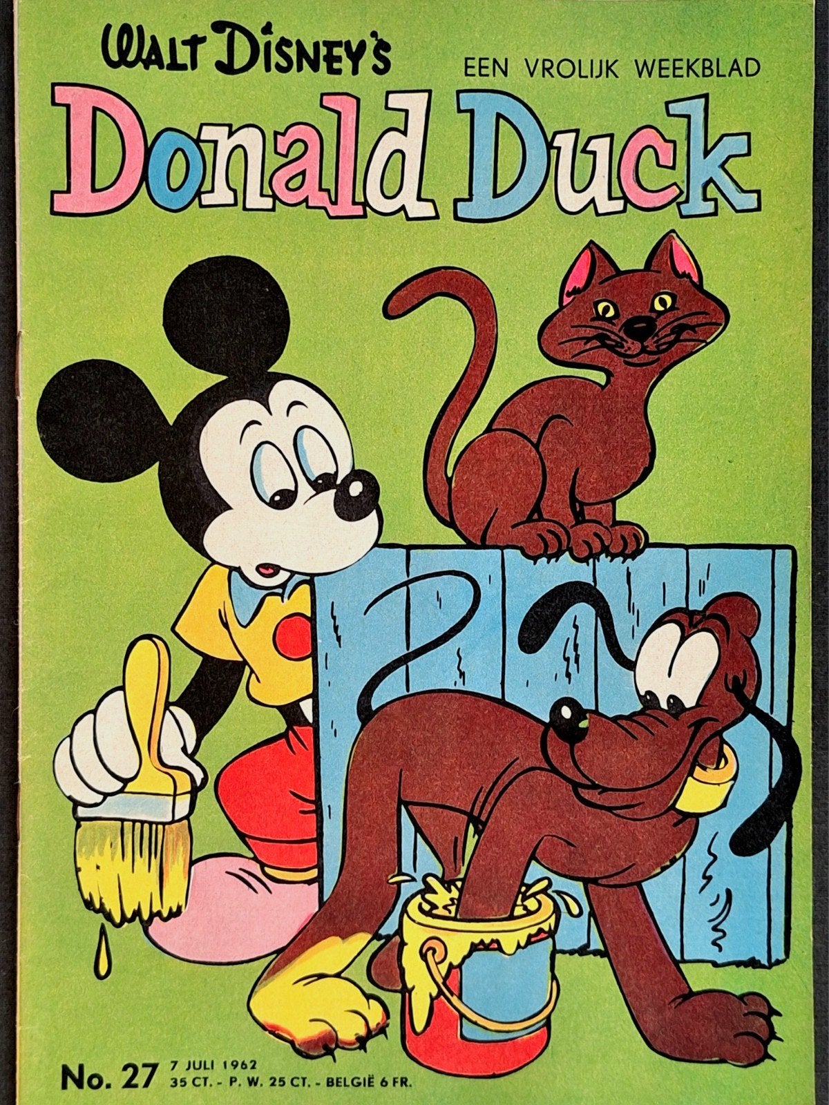 Donald Duck 1962 nr. 27, Eén stripboek, Ophalen of Verzenden, Zo goed als nieuw