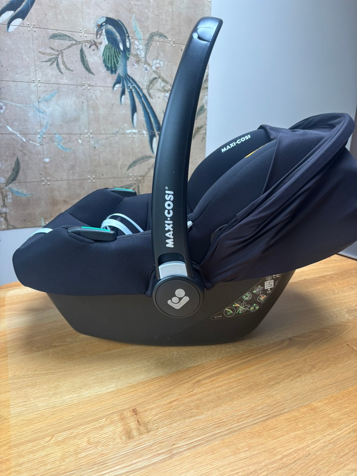 Maxicosi cabrio i-size, Kinderen en Baby's, Autostoeltjes, Ophalen, Autogordel, Zo goed als nieuw, 0 t/m 13 kg