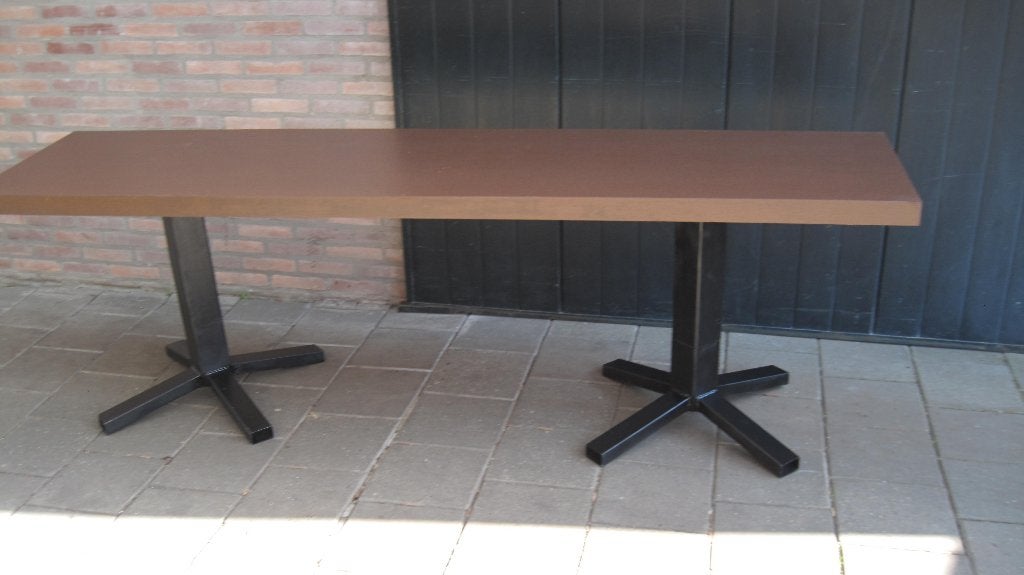 mooie lange tafel, Huis en Inrichting, Tafels | Eettafels, Ophalen, 200 cm of meer, 50 tot 100 cm, Zo goed als nieuw