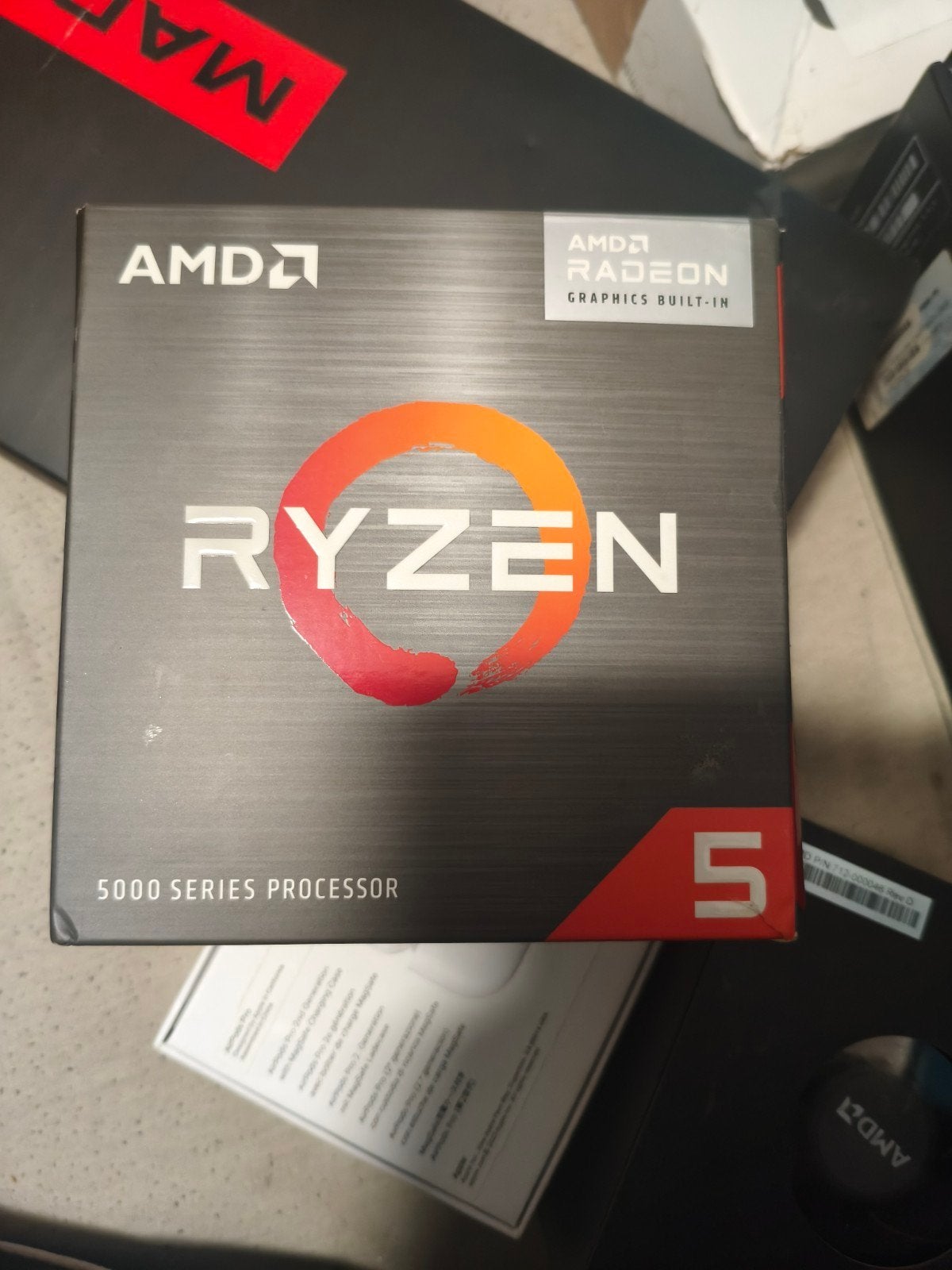 AMD Ryzen 5 5600G Processor met Radeon Graphics, 6-core, AMD Ryzen 5 5600G, Ophalen of Verzenden, 3 tot 4 Ghz