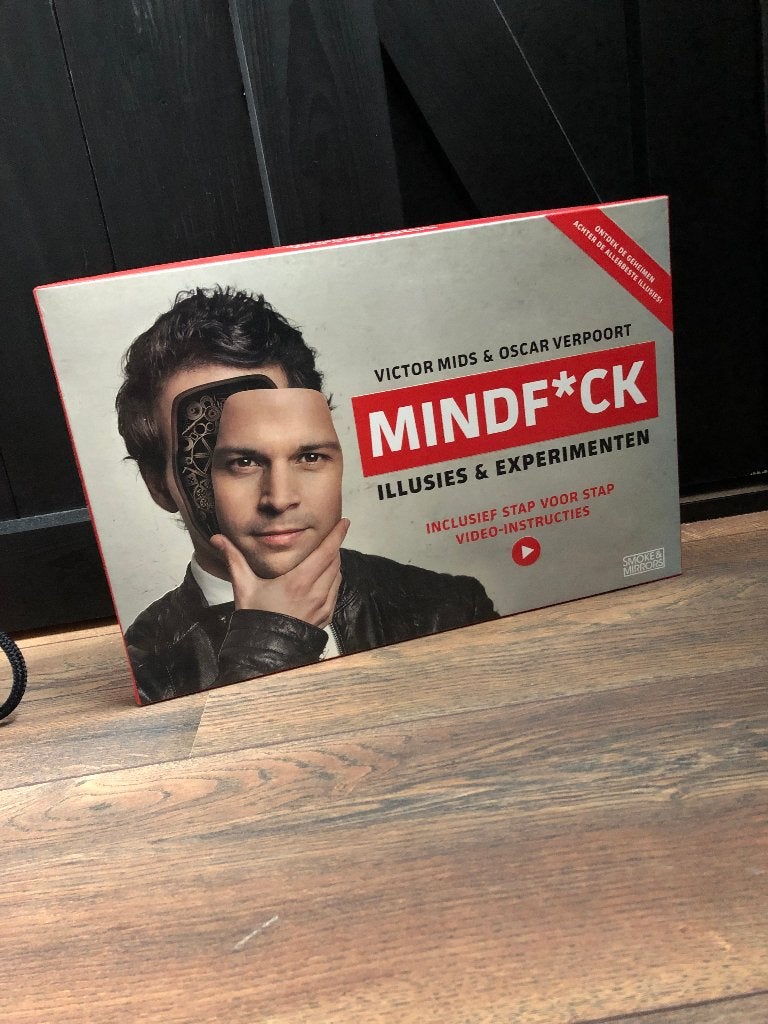 Mindf*ck Illusies en Experimenten | Mindfuck | Victor Mids, Vijf spelers of meer, Ophalen of Verzenden, Nieuw, Smoke & Mirrors