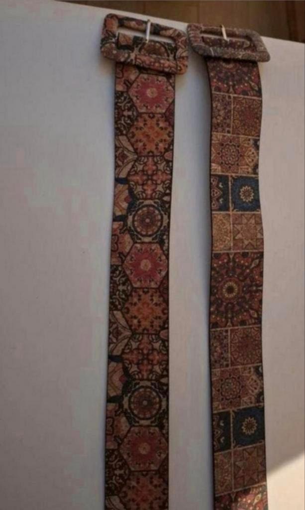 Mooie kurken bohemian riemen, Overige kleuren, 100 cm of meer, Tailleriem, Ophalen of Verzenden