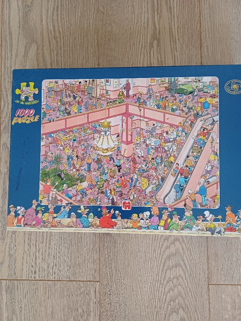 puzzel Jan van Haasteren Uitverkoop, Hobby en Vrije tijd, Denksport en Puzzels, Ophalen, 500 t/m 1500 stukjes, Gebruikt, Legpuzzel