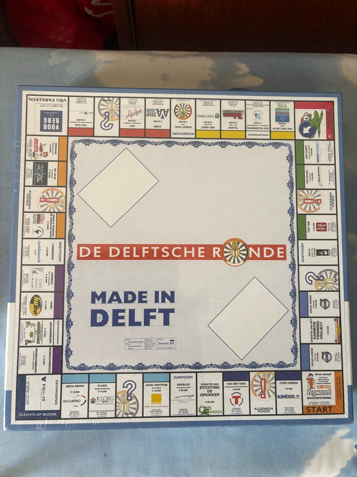 Monopoly De Delftsche Ronde - Made in Delft, Drie of vier spelers, Ophalen of Verzenden, Nieuw