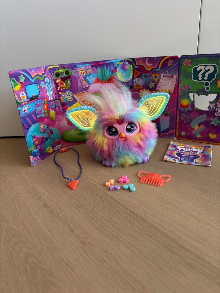 Furby regenboog kleuren, Ophalen of Verzenden, Nieuw, Meerkleurig, Met licht