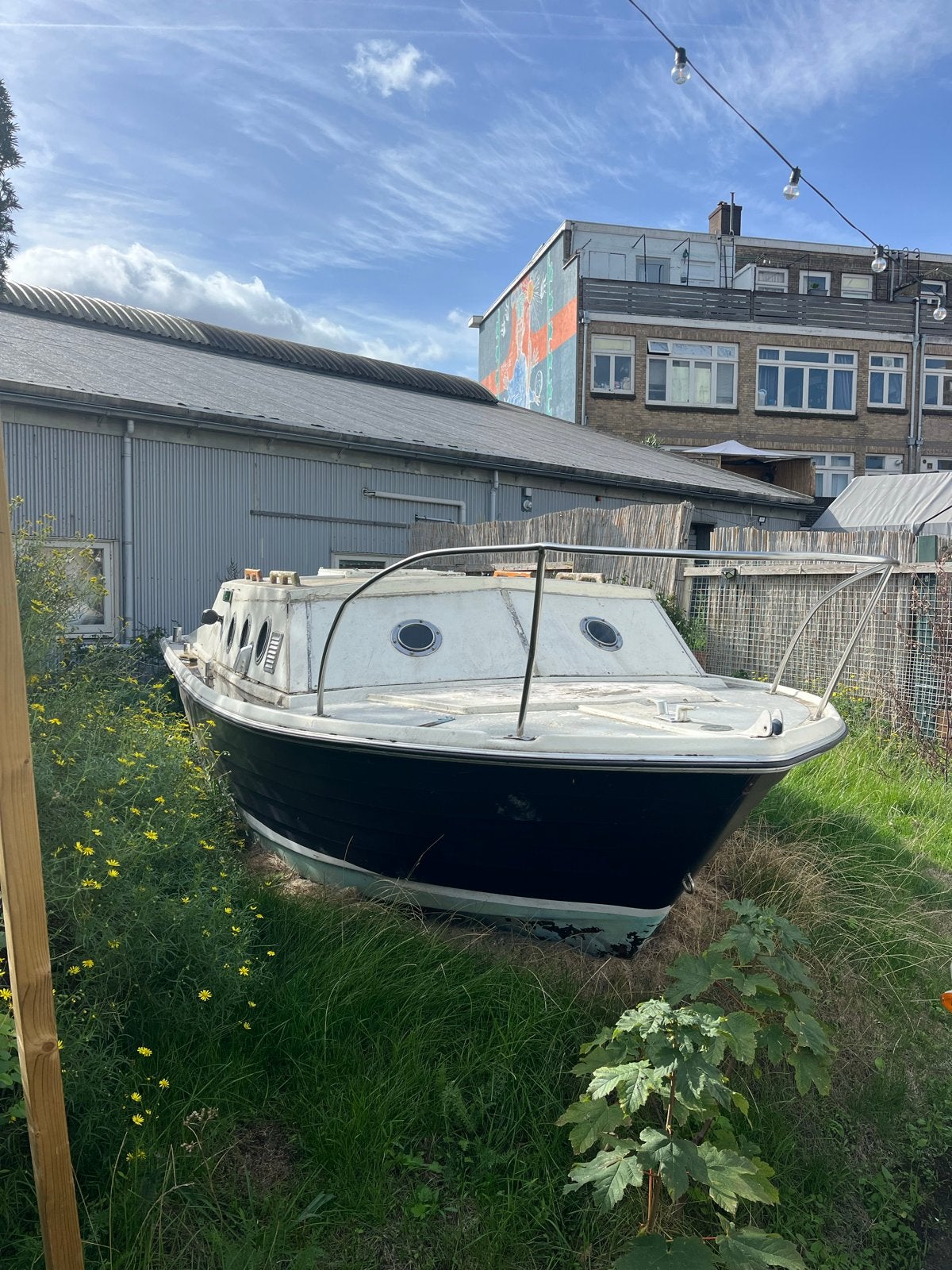 Opknapper: Motorboot 'Janus' - project of speeltoestel, Ophalen, Gebruikt, Binnenboordmotor