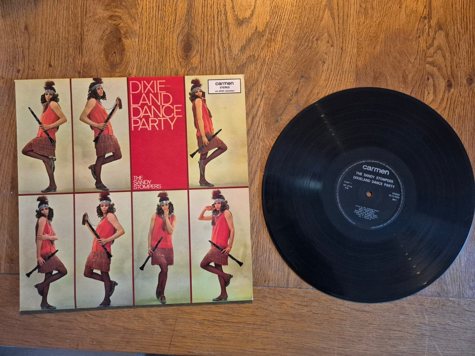 Dixieland Dance Party - The Sandy Stompers LP, Ophalen, LP, Gebruikt, Overige genres