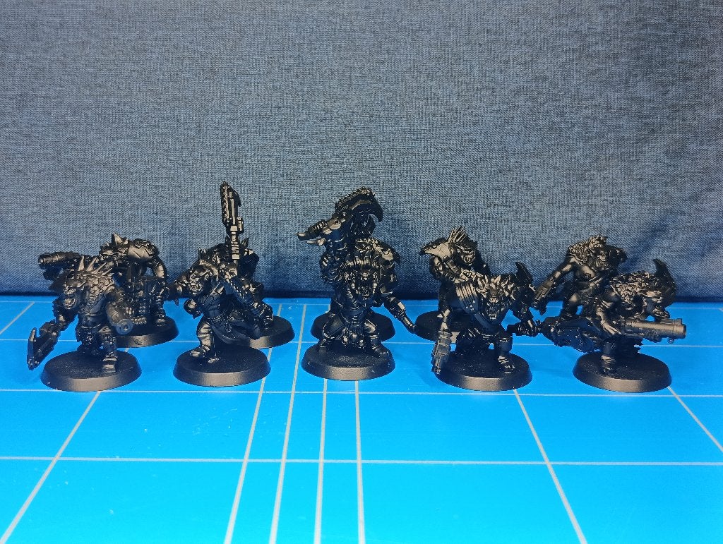 Warhammer 40k Beast Snagga Boyz Orks, Gebruikt, Warhammer, Ophalen of Verzenden, .