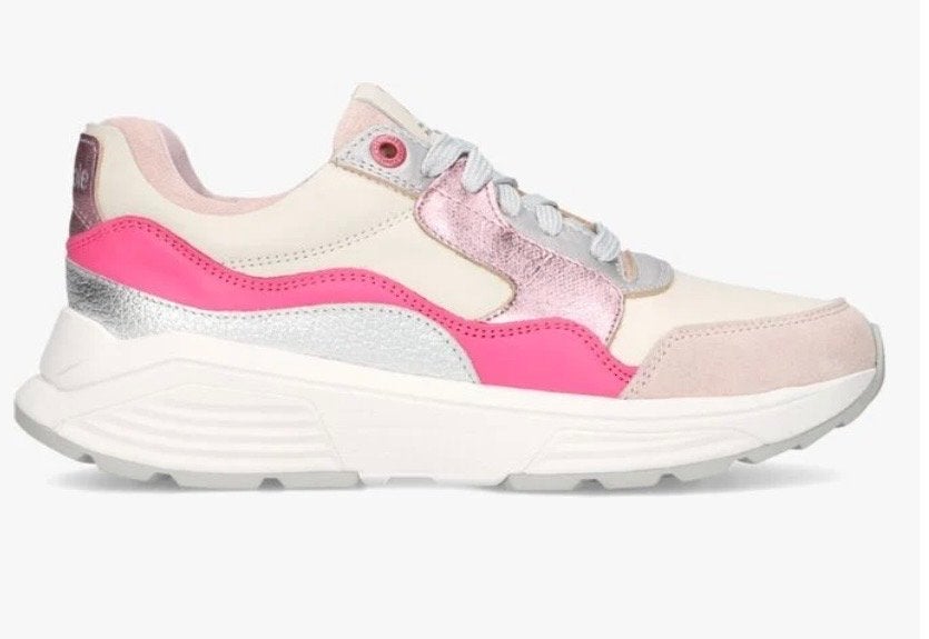 Nieuwe roze en zilveren sneakers xsensible maat 40, Nieuw, Ophalen of Verzenden, Sneakers of Gympen, Roze