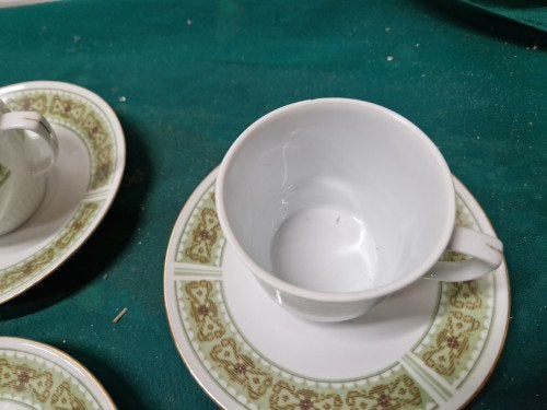 kop en schotel jaren 70 made in china, Ophalen of Verzenden
