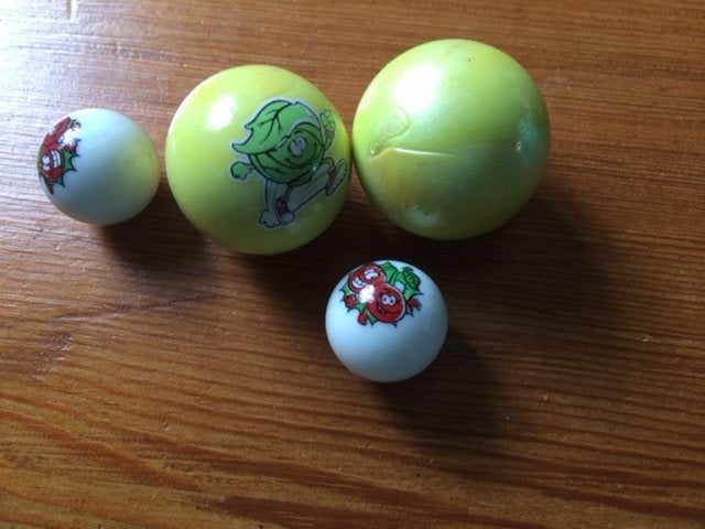 4 Marble Maniacs knikkers van plus, Plus, Ophalen of Verzenden