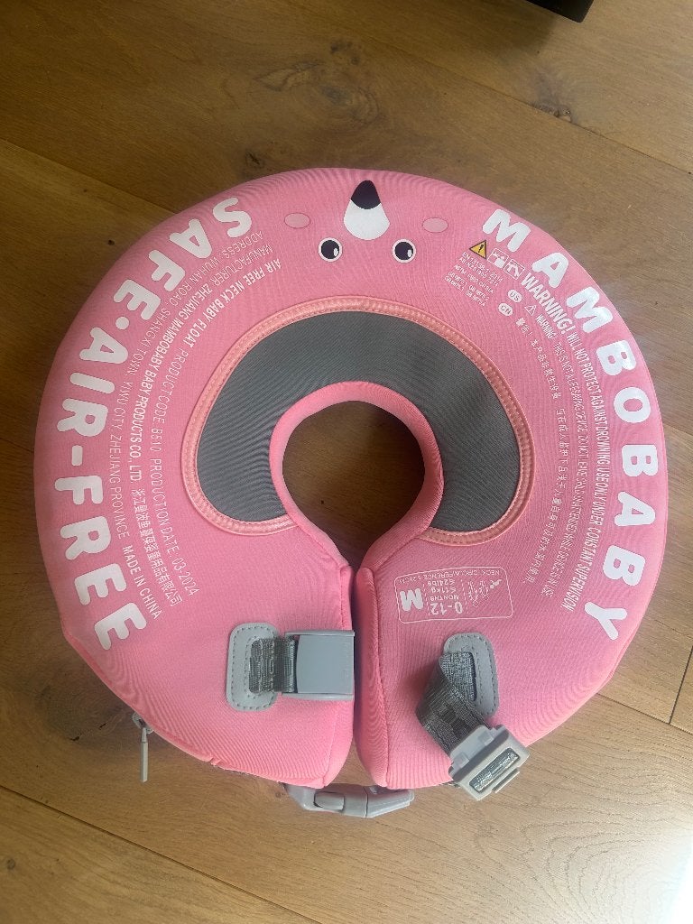 Mambobaby float drijfring baby roze, Kinderen en Baby's, Verzenden, Zo goed als nieuw, Zwemtrainer, Mambobaby