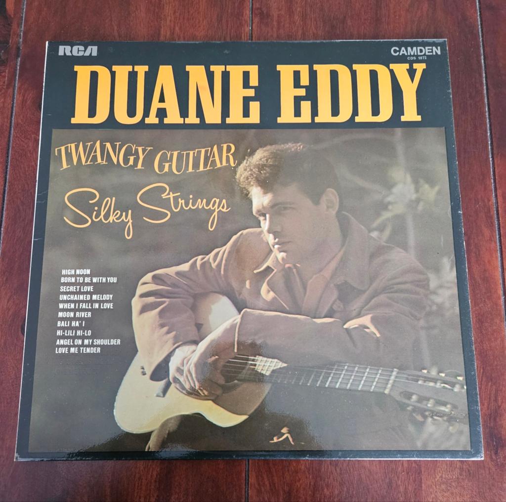 Duane Eddy,  Twangy Guitar Silky Strings LP, Ophalen of Verzenden, 12 inch