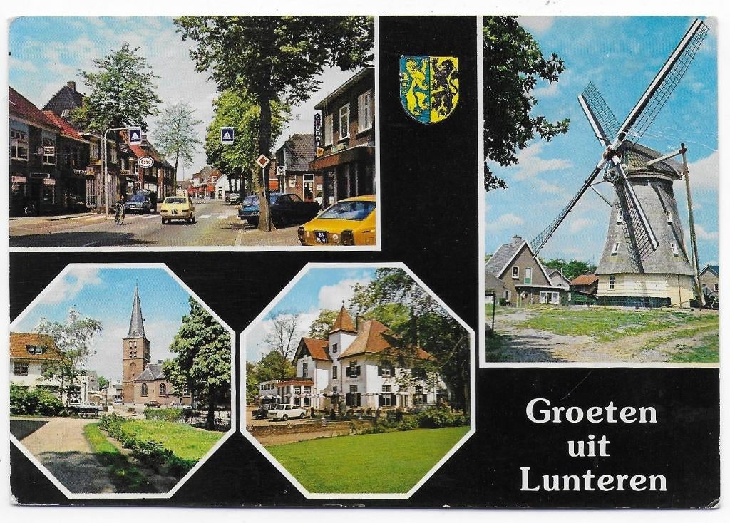 Lunteren Gelopen Ansichtkaart (B2704), Verzenden, 1980 tot heden, Gelopen, Gelderland