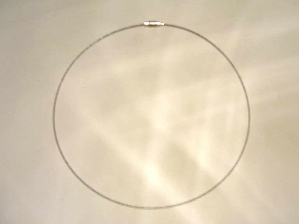 Spang choker ketting voor hangertjes, Ophalen of Verzenden, Zo goed als nieuw, Overige materialen