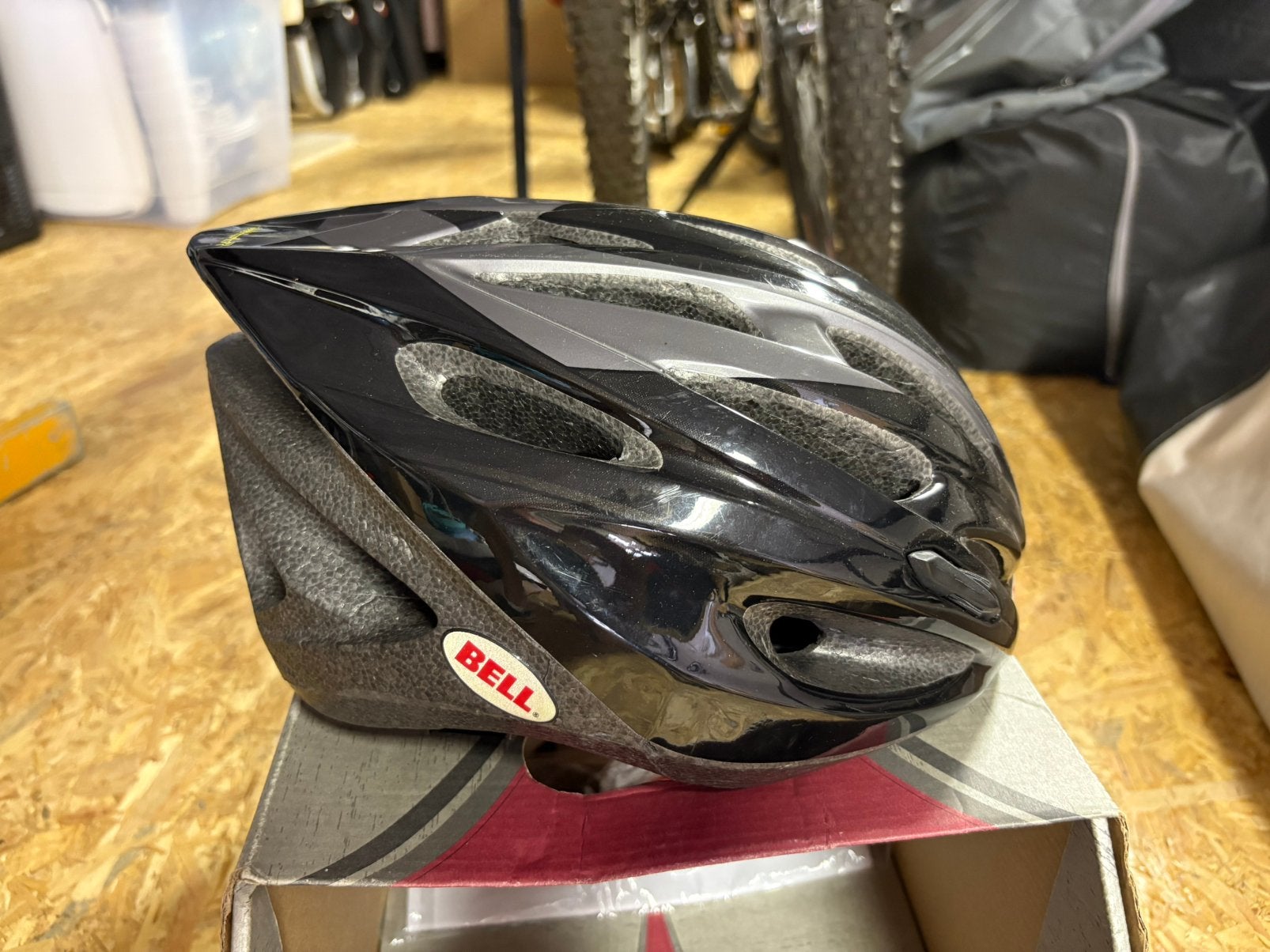 Bell Solar Fusion Sport heren fietshelm zwart 54-61 cm, Ophalen, Zo goed als nieuw, Heer