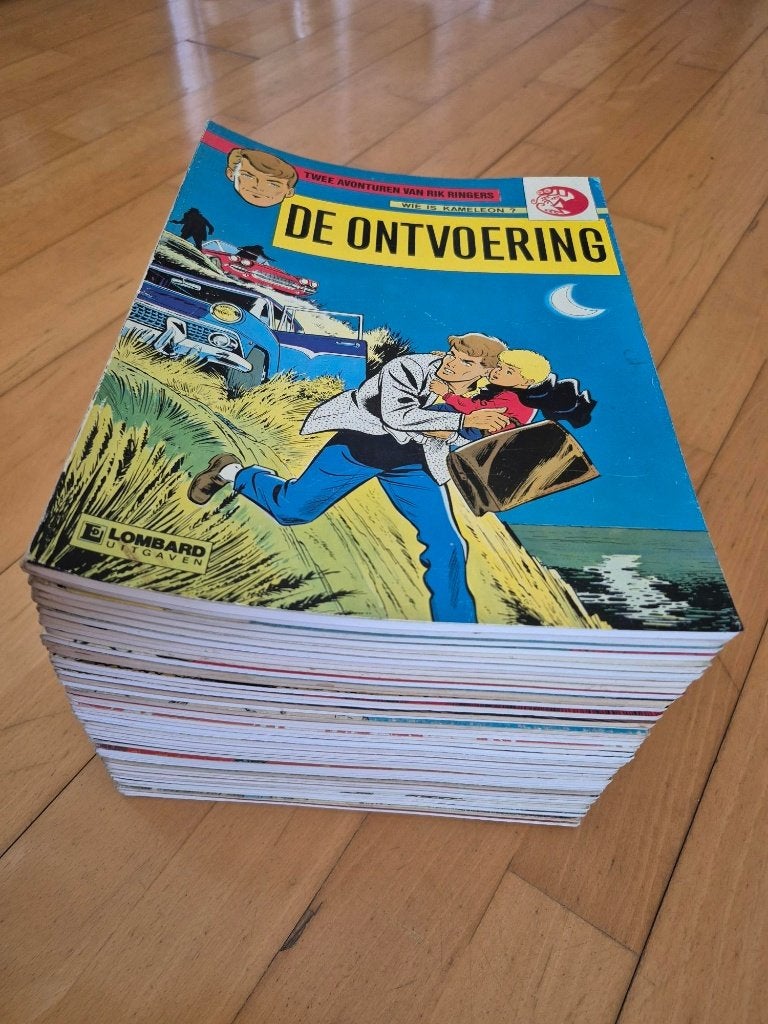Rik Ringers, Meerdere stripboeken, Tibet en A.P. Duchateau, Ophalen, Gelezen