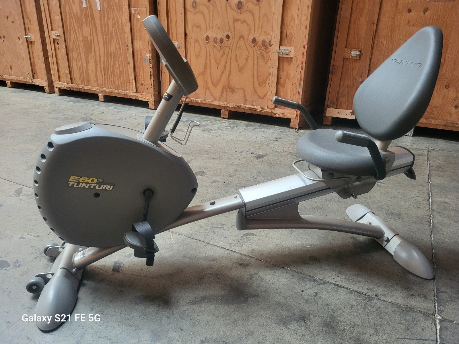 Tunturi C60 Crosstrainer - Zo goed als nieuw, Sport en Fitness, Ophalen, Zo goed als nieuw, Metaal, Crosstrainer