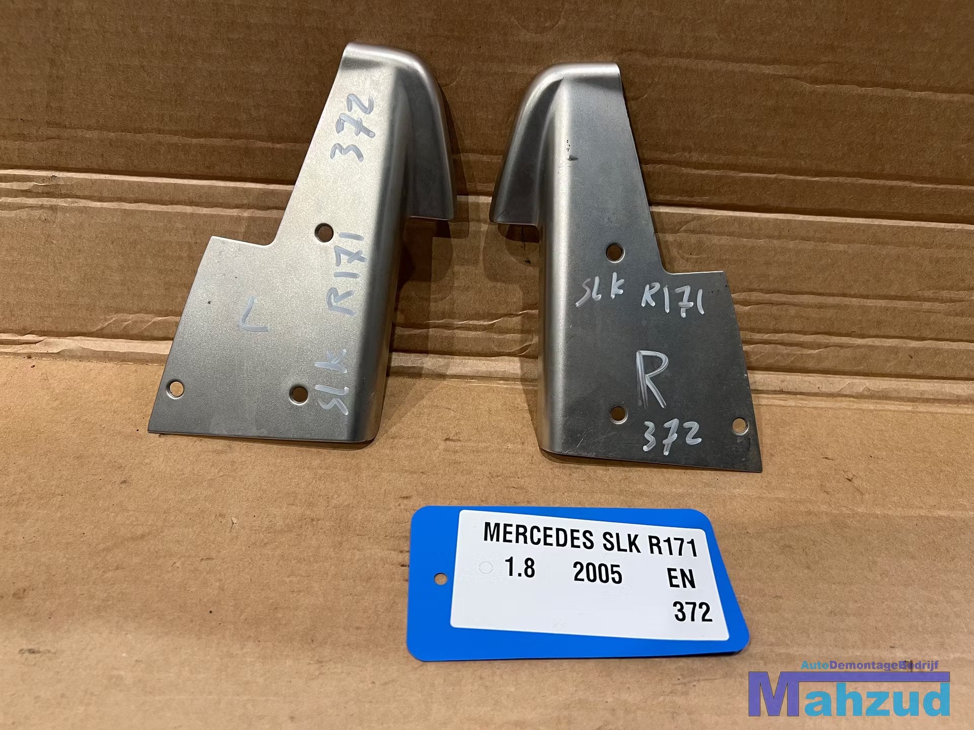 MERCEDES SLK R171 rechts links chrome deur kap 2005-2011, Auto-onderdelen, Gebruikt, Mercedes-Benz AG, Mercedes-Benz, Ophalen of Verzenden