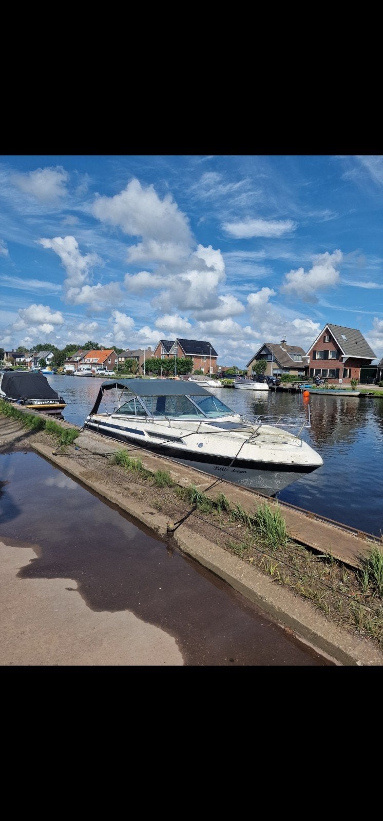 Vlemmix trailer met Mercury speedboot 3.0l, Ophalen, Gebruikt