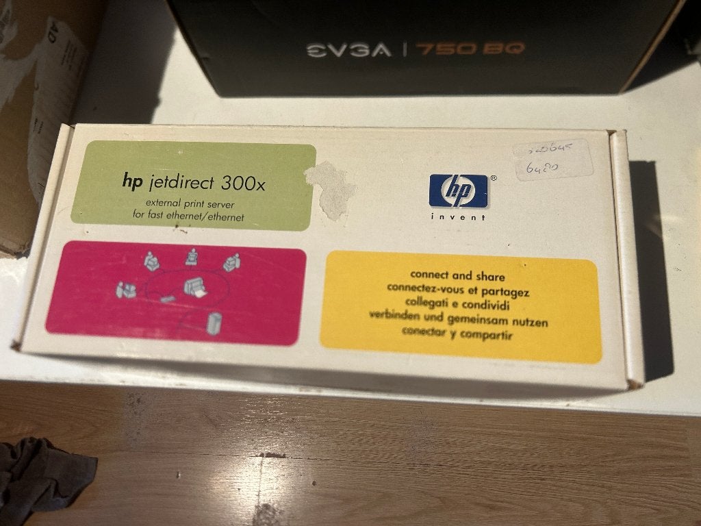 HP Jetdirect 300x, Computers en Software, Printerbenodigdheden, Ophalen of Verzenden, Zo goed als nieuw, Overige typen, HP origineel