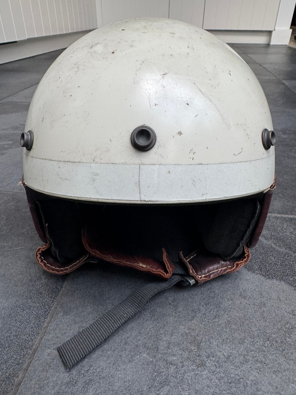 Klassieke motorhelm, Ophalen of Verzenden, Tweedehands, Heren, Overige typen