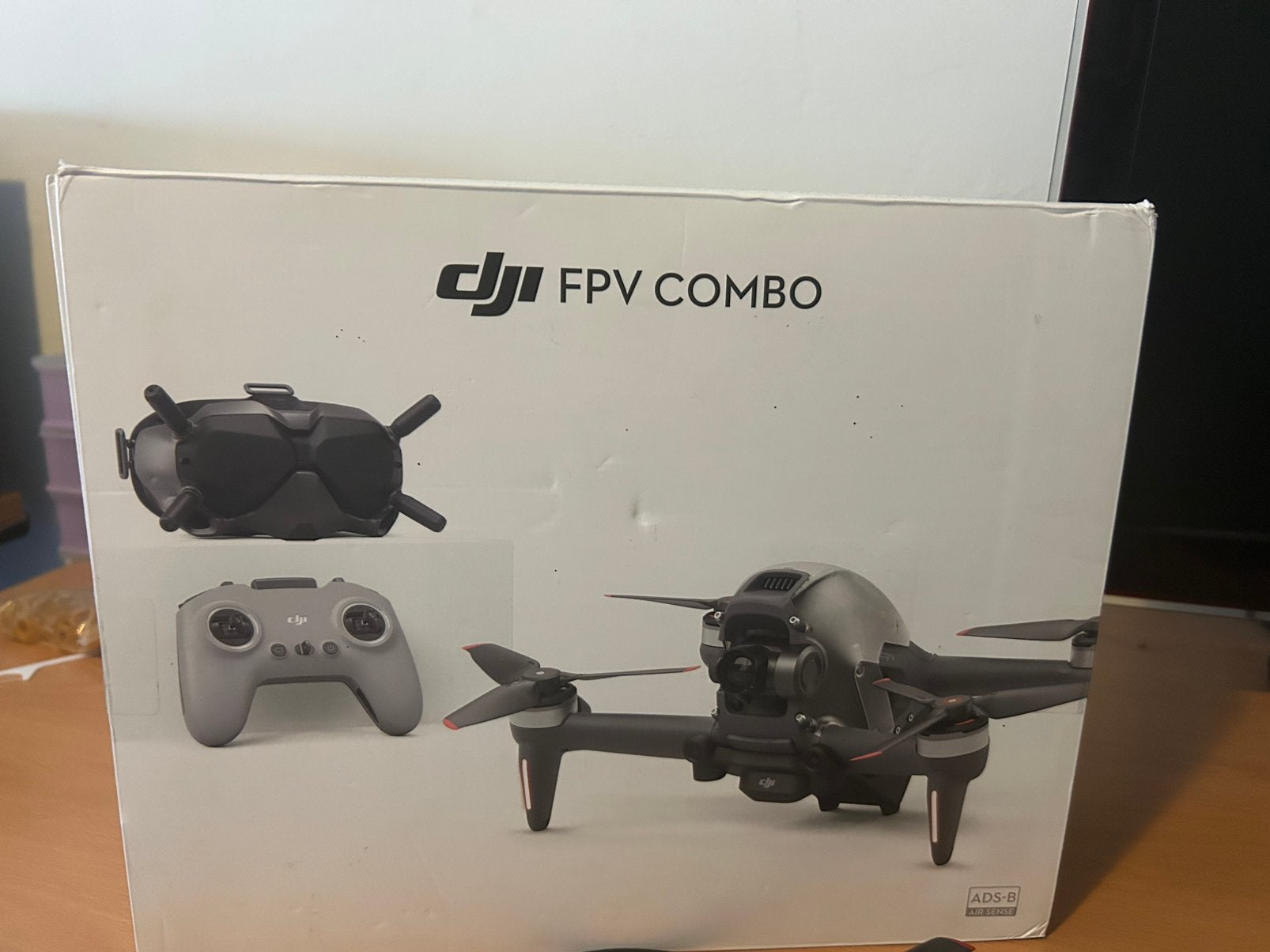 Dji fpv combo, Audio, Tv en Foto, Drones, 15 tot 30 minuten, Zo goed als nieuw, DJI, Professionele drone