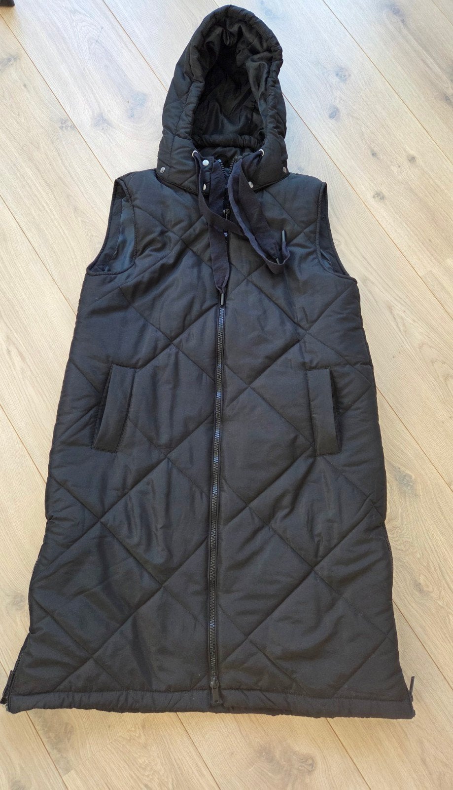 Bodyflirt lange bodywarmer maat M, Kleding | Dames, Bodywarmers, Ophalen of Verzenden, Zo goed als nieuw, Zwart