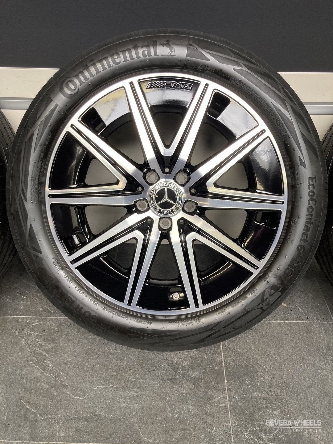 19” originele Mercedes EQA H243 EQB X243 AMG velgen + banden, 19 inch, Gebruikt, -, -
