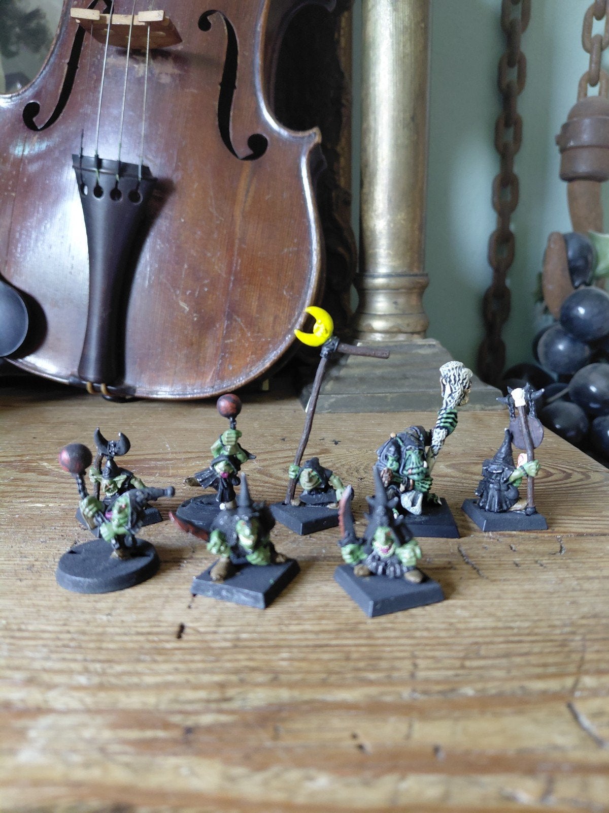 Tinnen warhammer 8 st., Ophalen of Verzenden, Warhammer