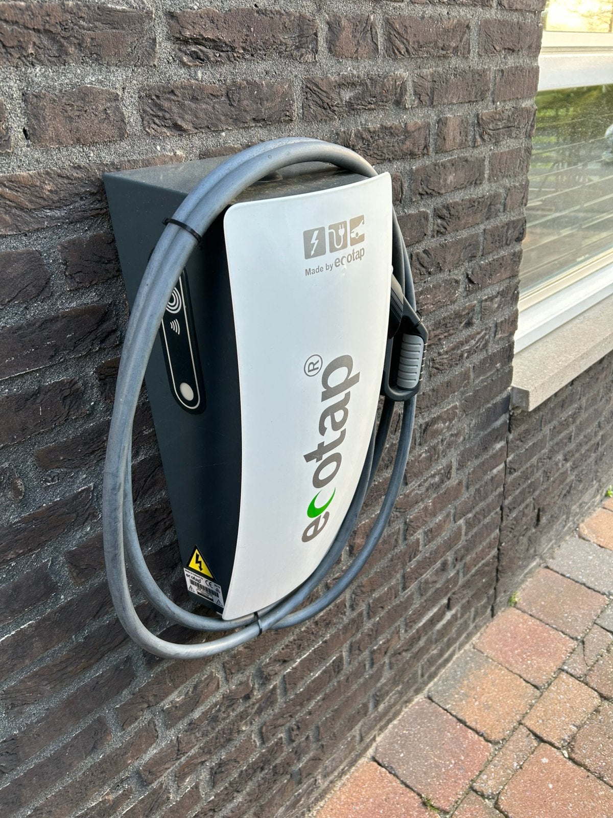Ecotap Homebox Flex - Laadpaal elektrische auto EV, Ophalen, Gebruikt, Laadpaal en Laadkabel