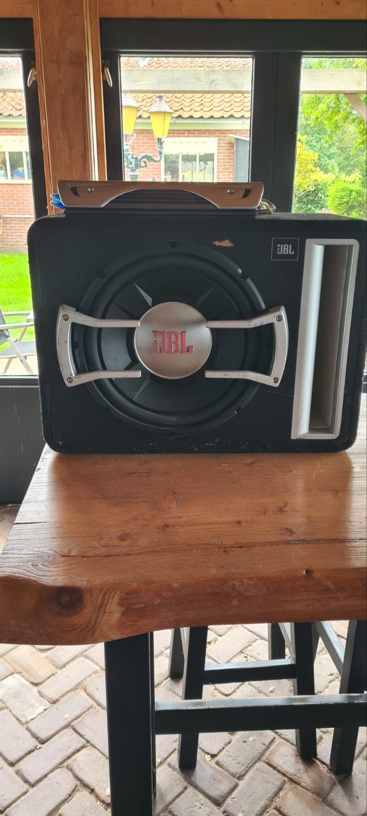 JBL Auto Subwoofer met Sony XM-504Z Versterker, Ophalen