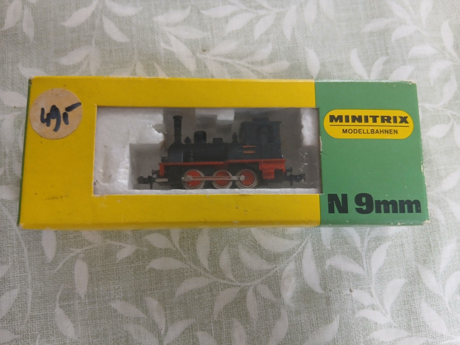Minitrix 51 2914 00 stoomlocomotief N spoor Nieuwstaat, Trix, Ophalen of Verzenden, Zo goed als nieuw, Gelijkstroom